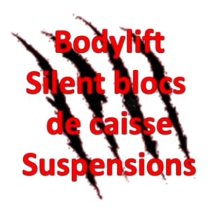 Bodylift - Silent bloc de caisse Suspension - Toyota