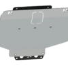 Ski de protection de sortie pare-chocs arrière en aluminium de 6 mm pour Dacia Duster après 2013 sans AdBlue png