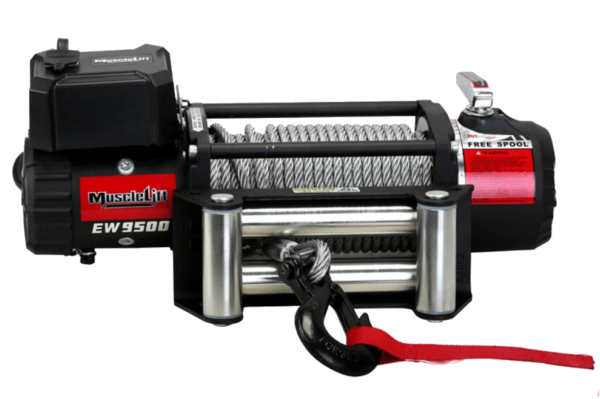 TREUIL T- MAX MUSCLELIFT EW 9500 (4300KG) 12V OFF ROAD SERIES png