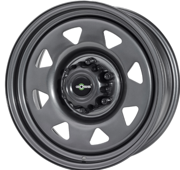 Jante TRIANGULAR II 7 x 17- 6 x 114.3 et 20 CB66.1 - GUN METAL GRAY png