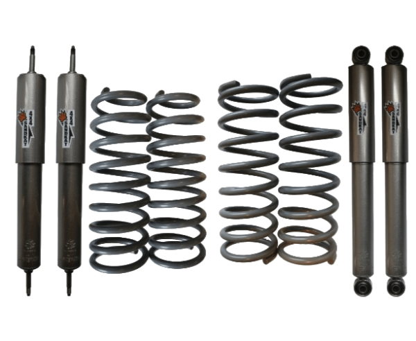 Kit Suspension Sandkat4x4 - Rehausse env. 5 cm - Land Rover Defender 110 - Charge +80kg +350kg png