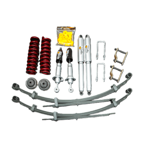 Kit Suspension Sandkat4x4 - Rehausse env. 5 cm - Pickup Toyota Hilux Revo - Charge +100kg +400kg