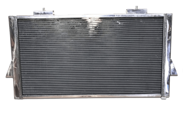 Radiateur alu grand volume 800 x 400 x 60 - 2 ventilateurs 2