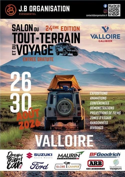 Salon du tout terrain et du voyage Valloire 2026